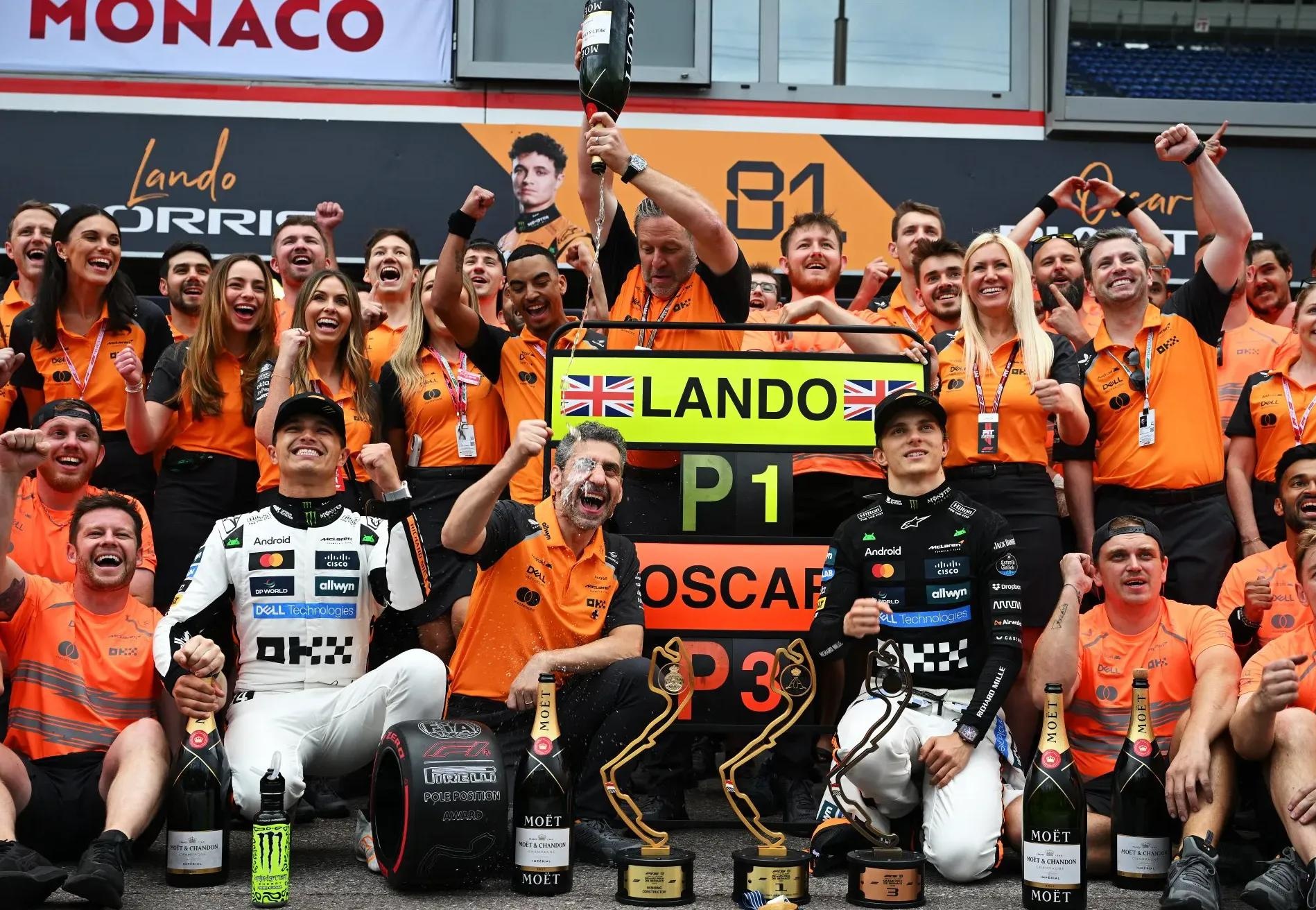 威廉姆斯轻取索伯车队，诺里斯惊艳四座