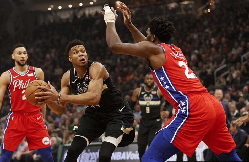 广州队完胜四川队,恩比德高光表现 广州队完胜四川队,恩比德高光表现