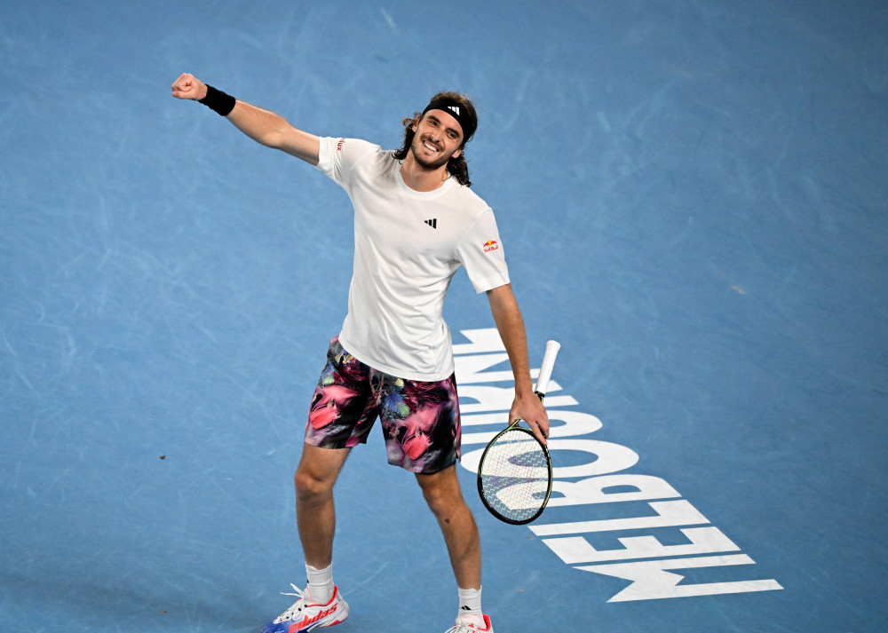 拉沃尔杯鏖战澳网，西西帕斯刷新纪录